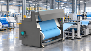 Fabric inspection machine for textile quality control