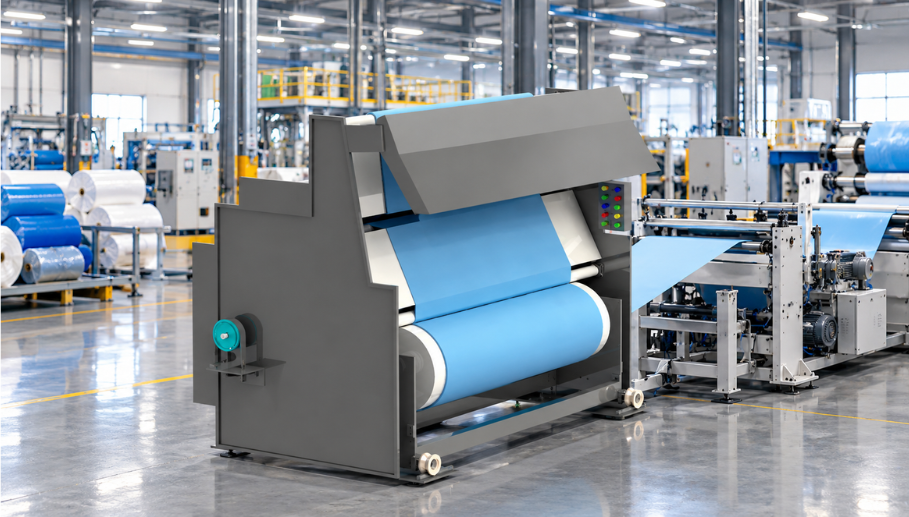 Fabric inspection machine for textile quality control